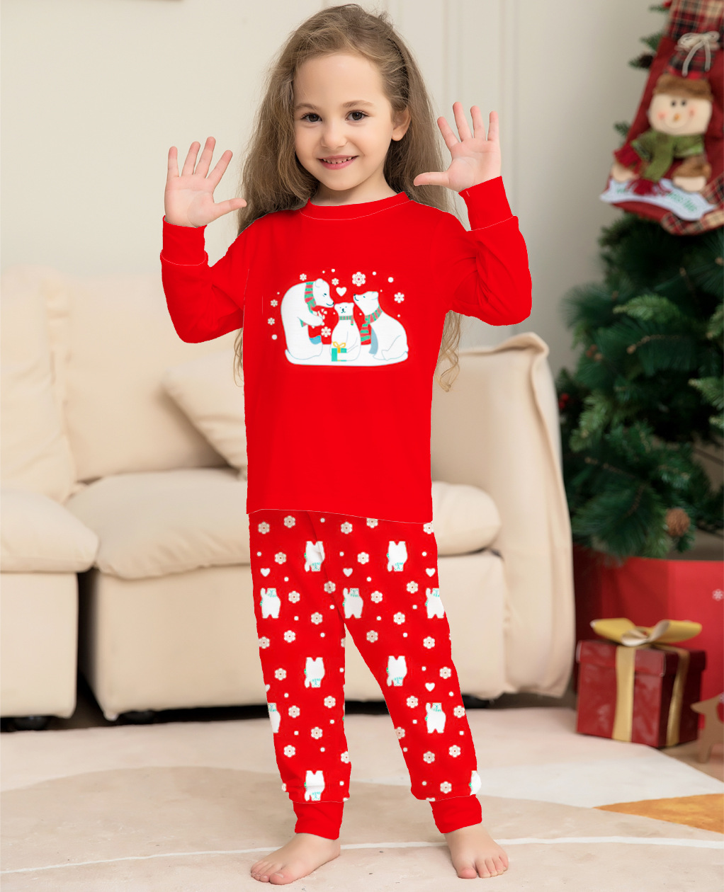 Matching family Christmas pyjamas